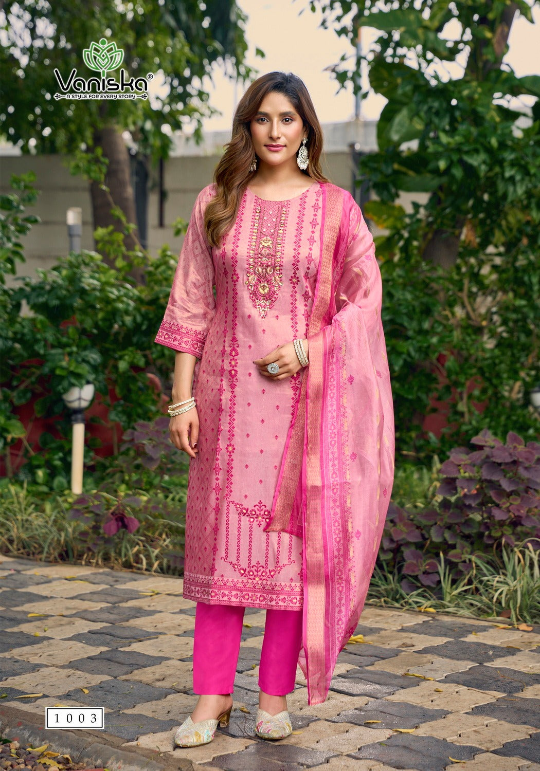 Simmer Vol 1 Vaniska Silk Readymade Pant Style Suits Wholesale Price