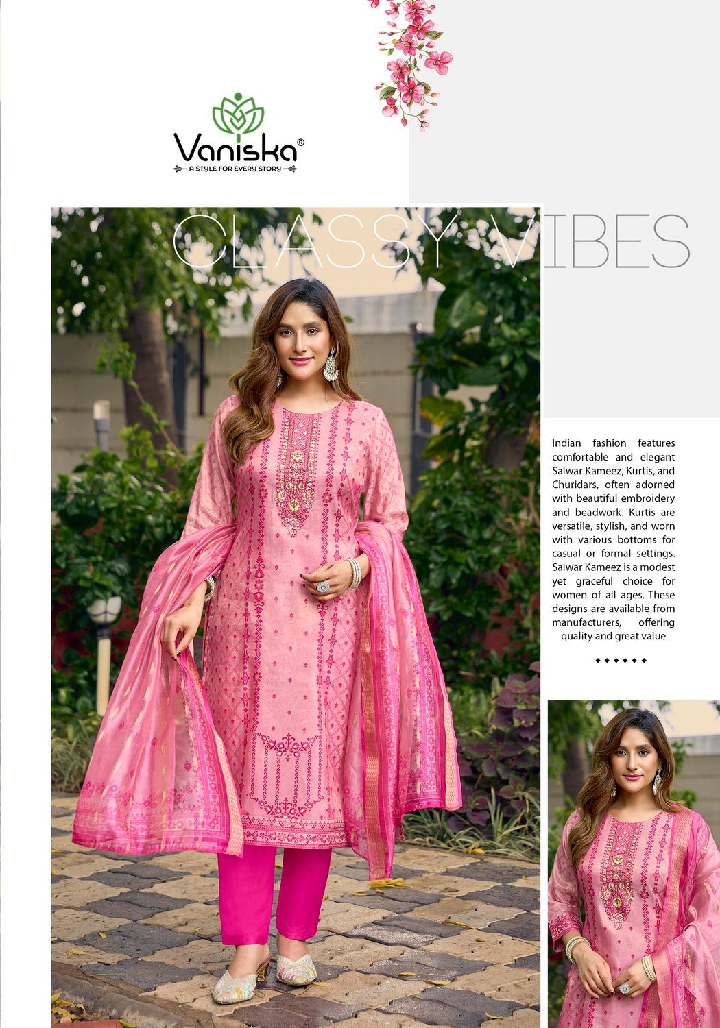 Simmer Vol 1 Vaniska Silk Readymade Pant Style Suits Wholesale Price