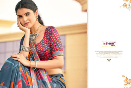 Simohi Ayaan Value Georgette Sarees Wholesaler India