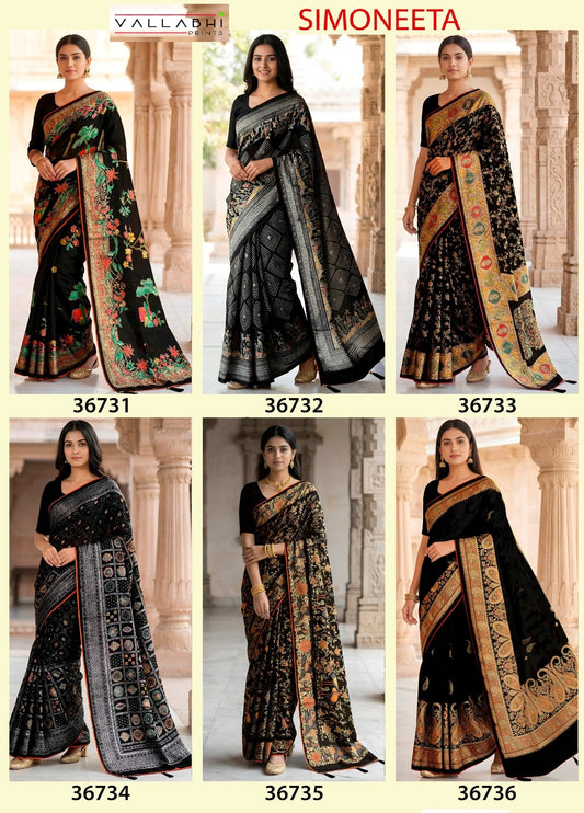 Simoneeta Vallabhi Prints Brasso Sarees Exporter