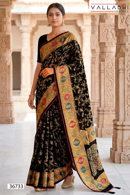 Simoneeta Vallabhi Prints Brasso Sarees Exporter