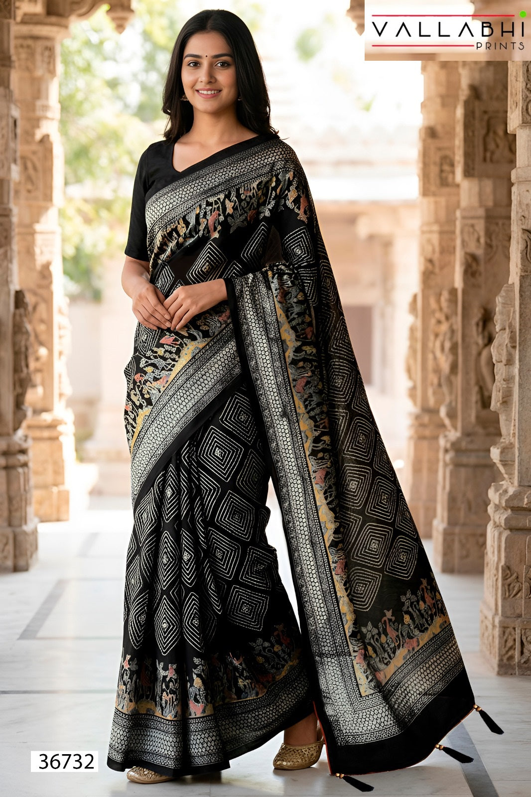 Simoneeta Vallabhi Prints Brasso Sarees Exporter