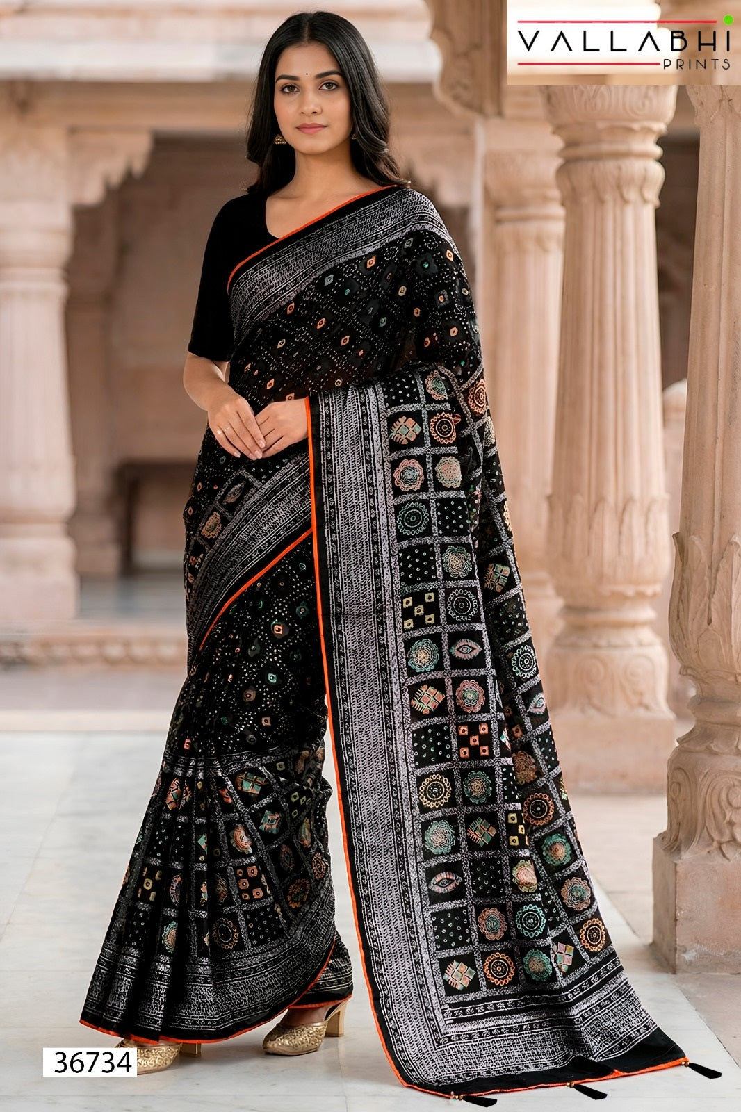 Simoneeta Vallabhi Prints Brasso Sarees Exporter