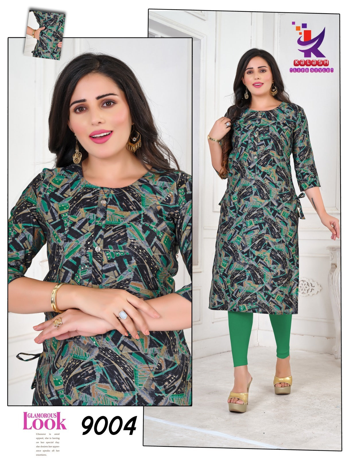 Simply You 5 Mlm Kalash Lifestyle Muslin Kurti With Pocket Exporter Gujarat