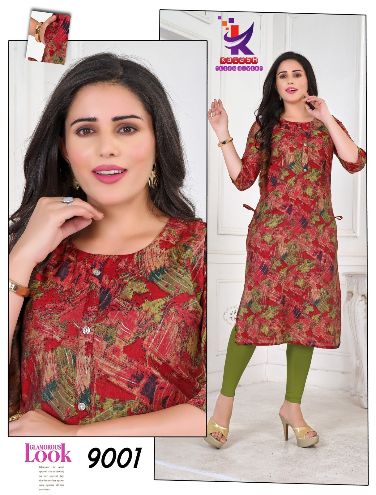 Simply You 5 Mlm Kalash Lifestyle Muslin Kurti With Pocket Exporter Gujarat