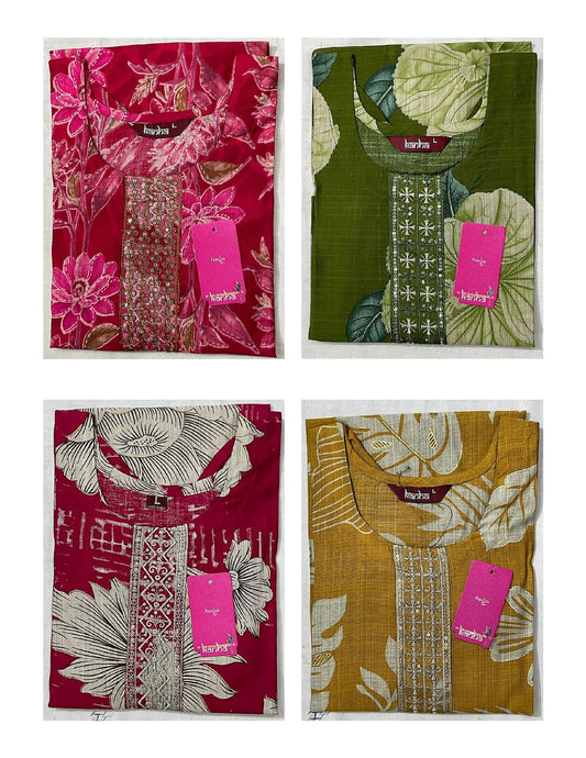 Simran 2308 Kanha Vatican Kurti With Pocket Wholesale Price