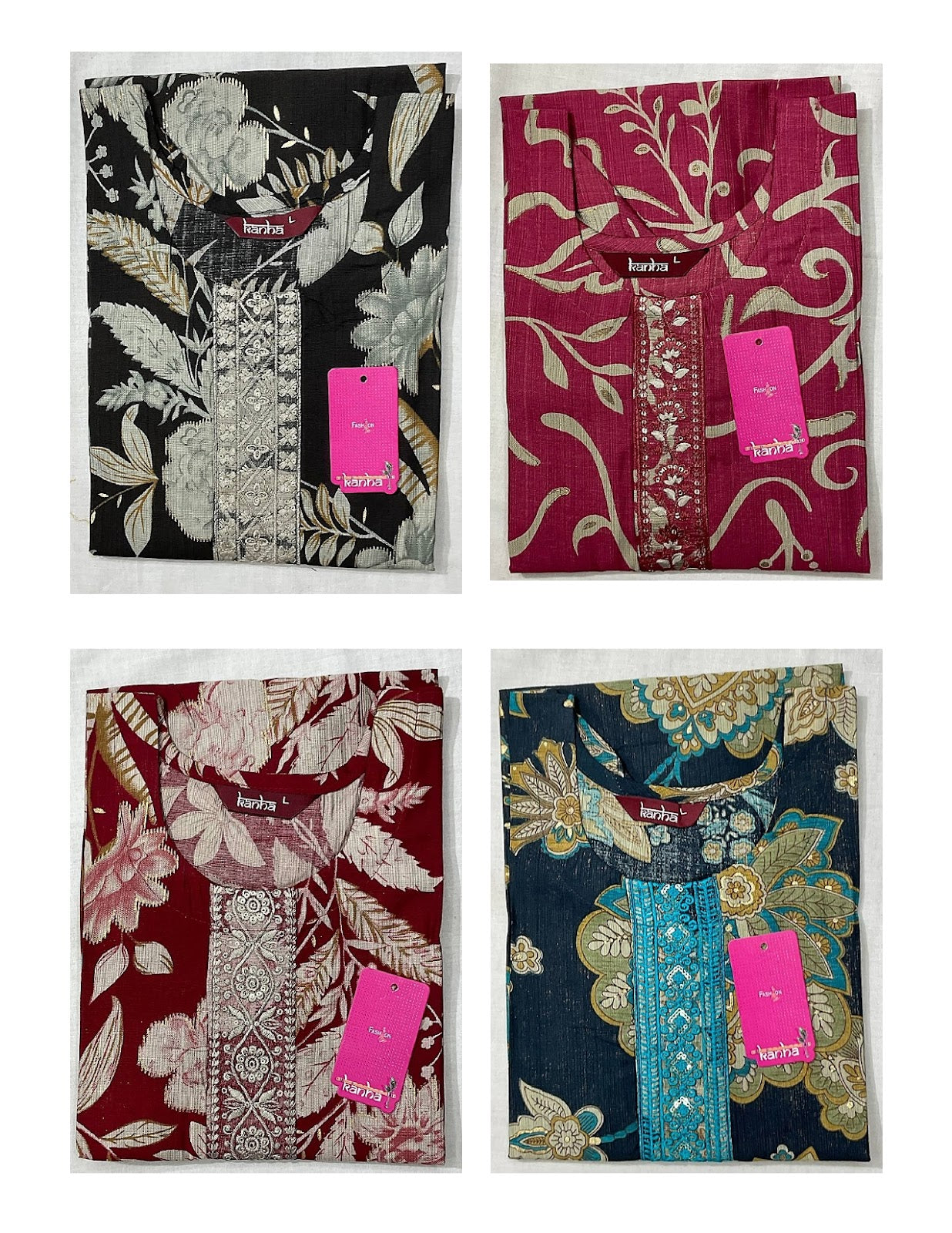 Simran 2308 Kanha Vatican Kurti With Pocket Wholesale Price