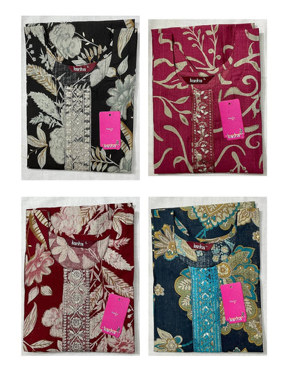 Simran 2308 Kanha Vatican Kurti With Pocket Wholesale Price