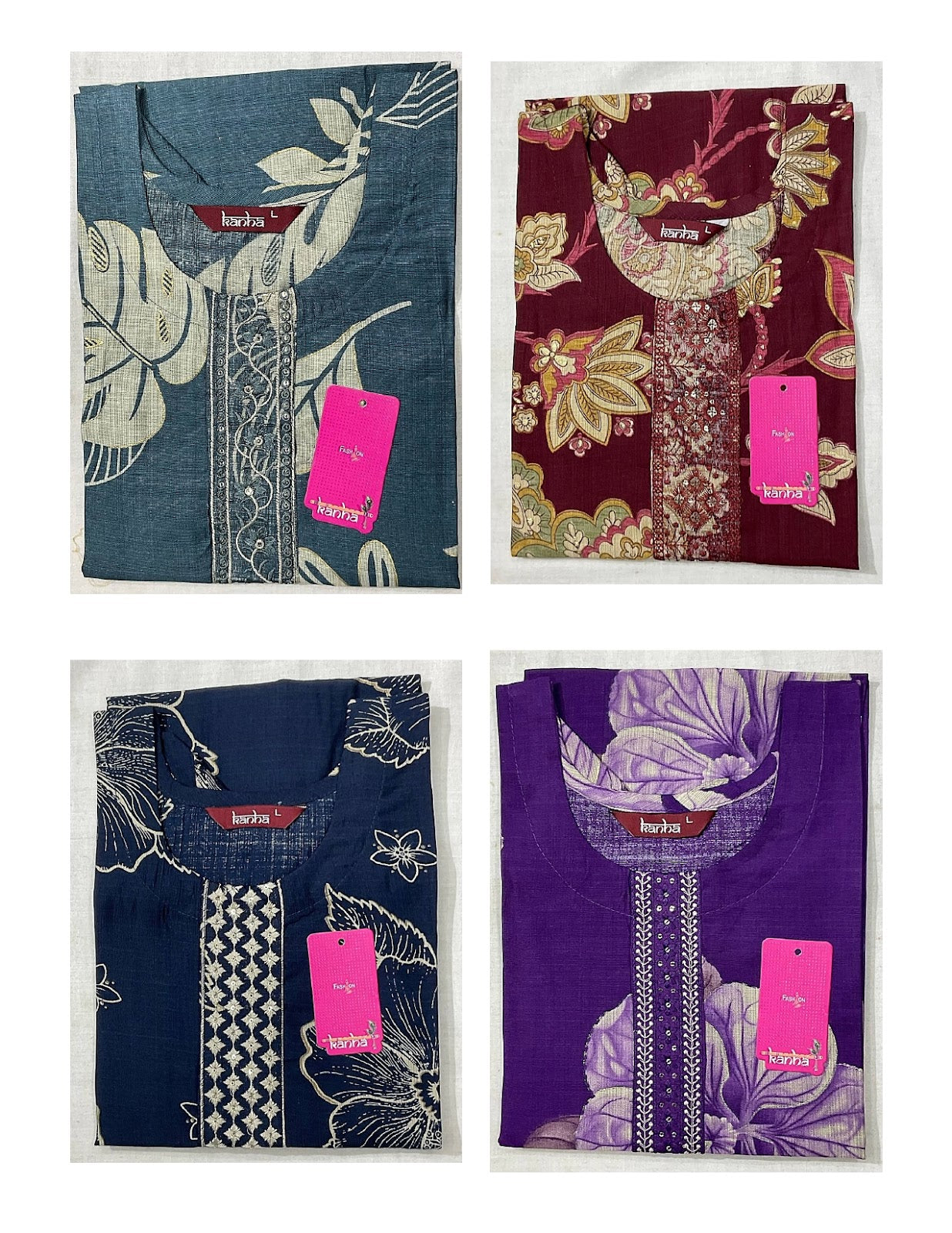 Simran 2308 Kanha Vatican Kurti With Pocket Wholesale Price