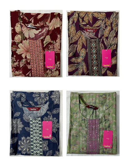 Simran 300625 Kanha Vatican Kurti With Pocket Wholesale Price