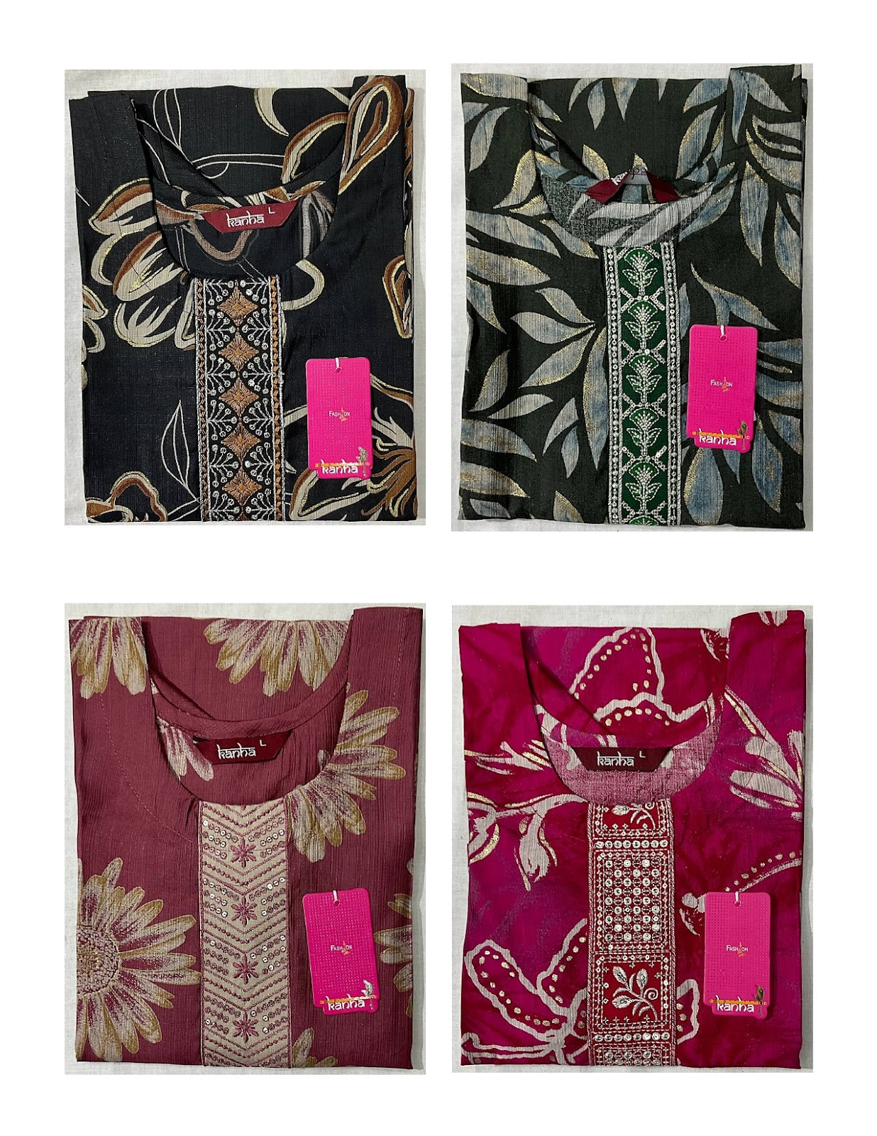 Simran 300625 Kanha Vatican Kurti With Pocket Wholesale Price