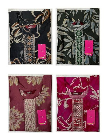 Simran 300625 Kanha Vatican Kurti With Pocket Wholesale Price