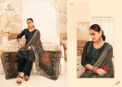 Simran Rupali Viscose Organza Plazzo Style Suits Wholesaler Gujarat