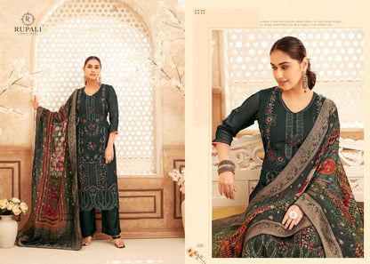 Simran Rupali Viscose Organza Plazzo Style Suits Wholesaler Gujarat