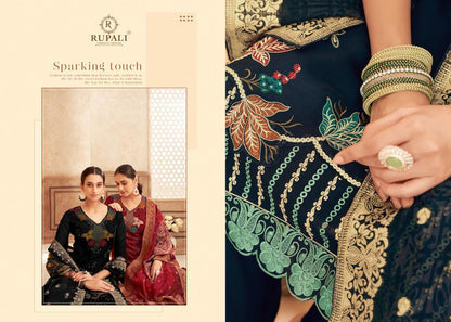 Simran Rupali Viscose Organza Plazzo Style Suits Wholesaler Gujarat