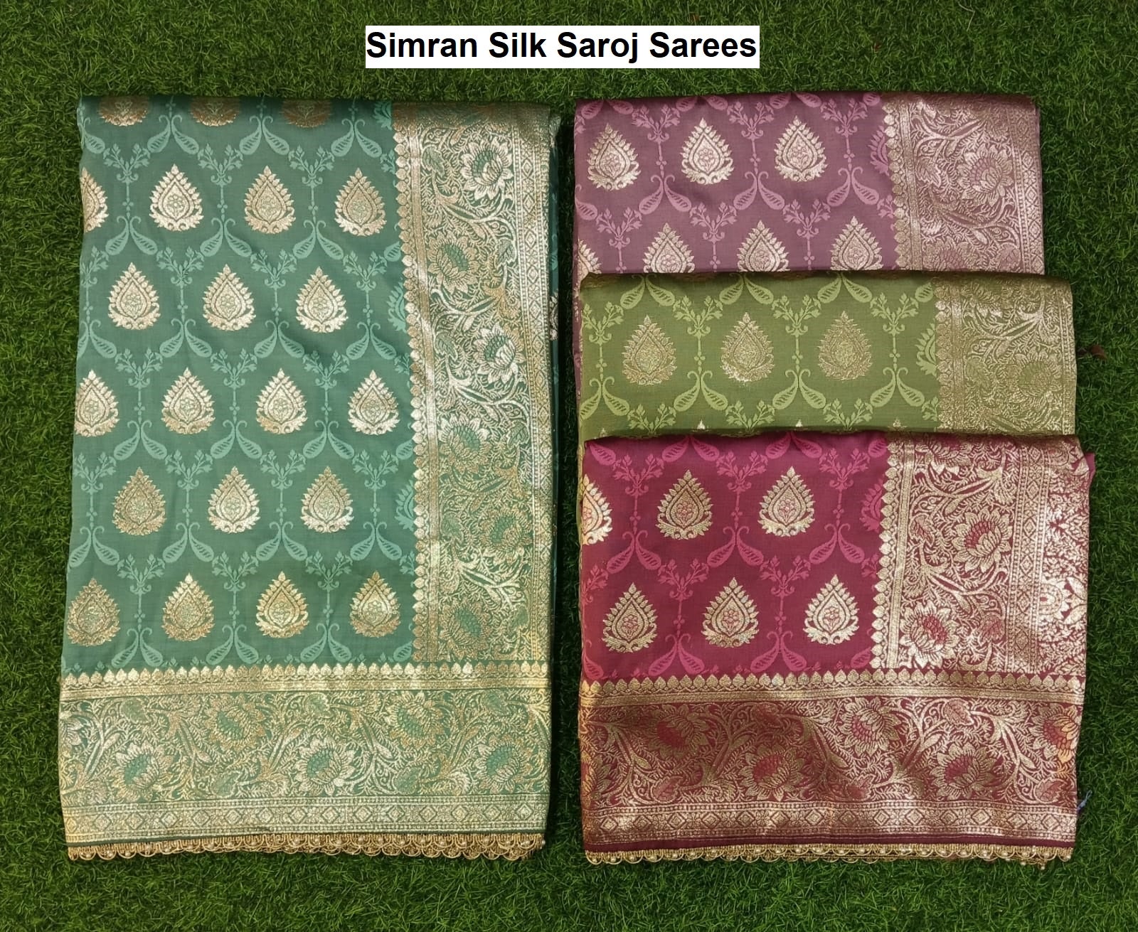 Simran Silk Saroj Sarees Exporter Gujarat