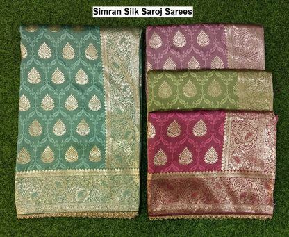 Simran Silk Saroj Sarees Exporter Gujarat
