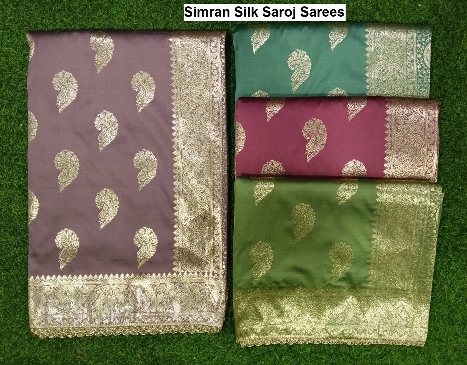 Simran Silk Saroj Sarees Exporter Gujarat