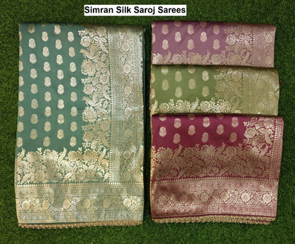 Simran Silk Saroj Sarees Exporter Gujarat
