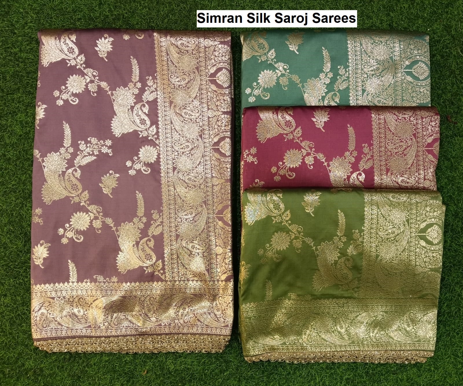 Simran Silk Saroj Sarees Exporter Gujarat