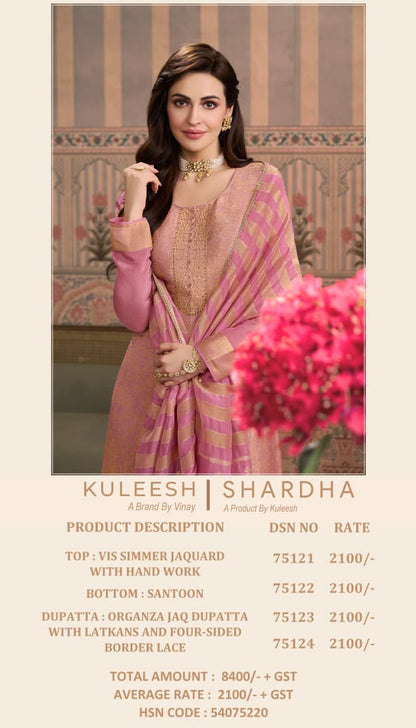 Simran Vinay Fashion Llp Viscose Simmer Pant Style Suits Supplier Ahmedabad