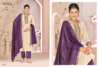 Simran Vishnu Impex Rangoli Pant Style Suits Supplier Gujarat