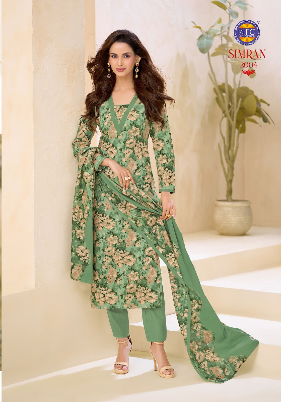 Simran Vol 2 Mfc Cotton Dress Material Supplier Ahmedabad
