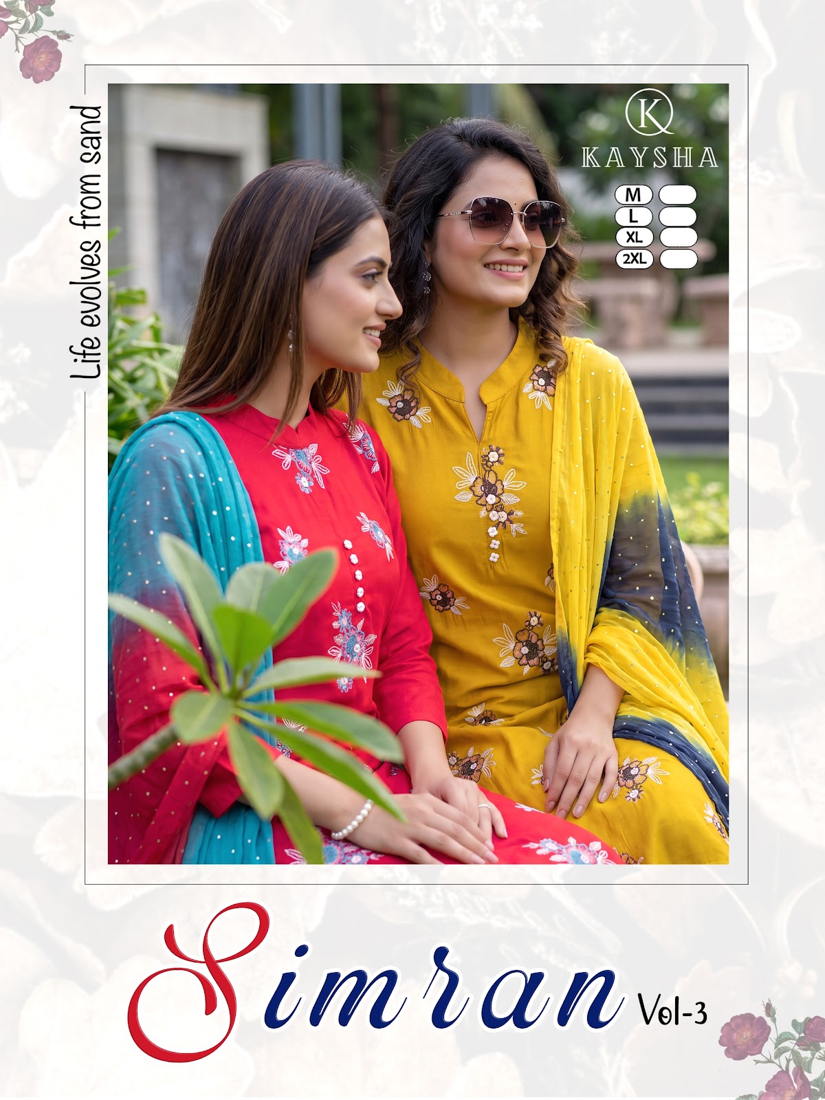 Simran Vol 3 Kysa Roman Silk Readymade Pant Style Suits Supplier Ahmedabad
