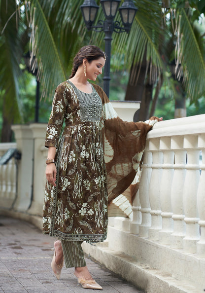 Simran Vol 6 Mystic 9 Heavy Reyon Readymade Pant Style Suits Wholesale Price