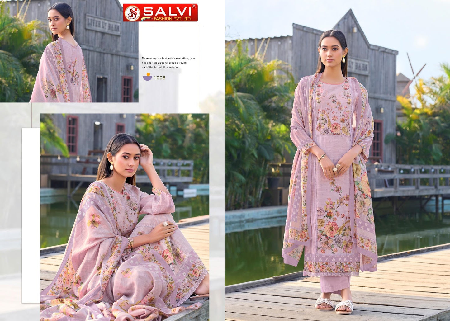 Simrat Digital Linen Salvi Fashion Pant Style Suits Wholesale