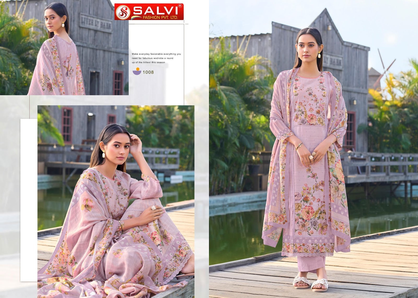Simrat Digital Linen Salvi Fashion Pant Style Suits Wholesale