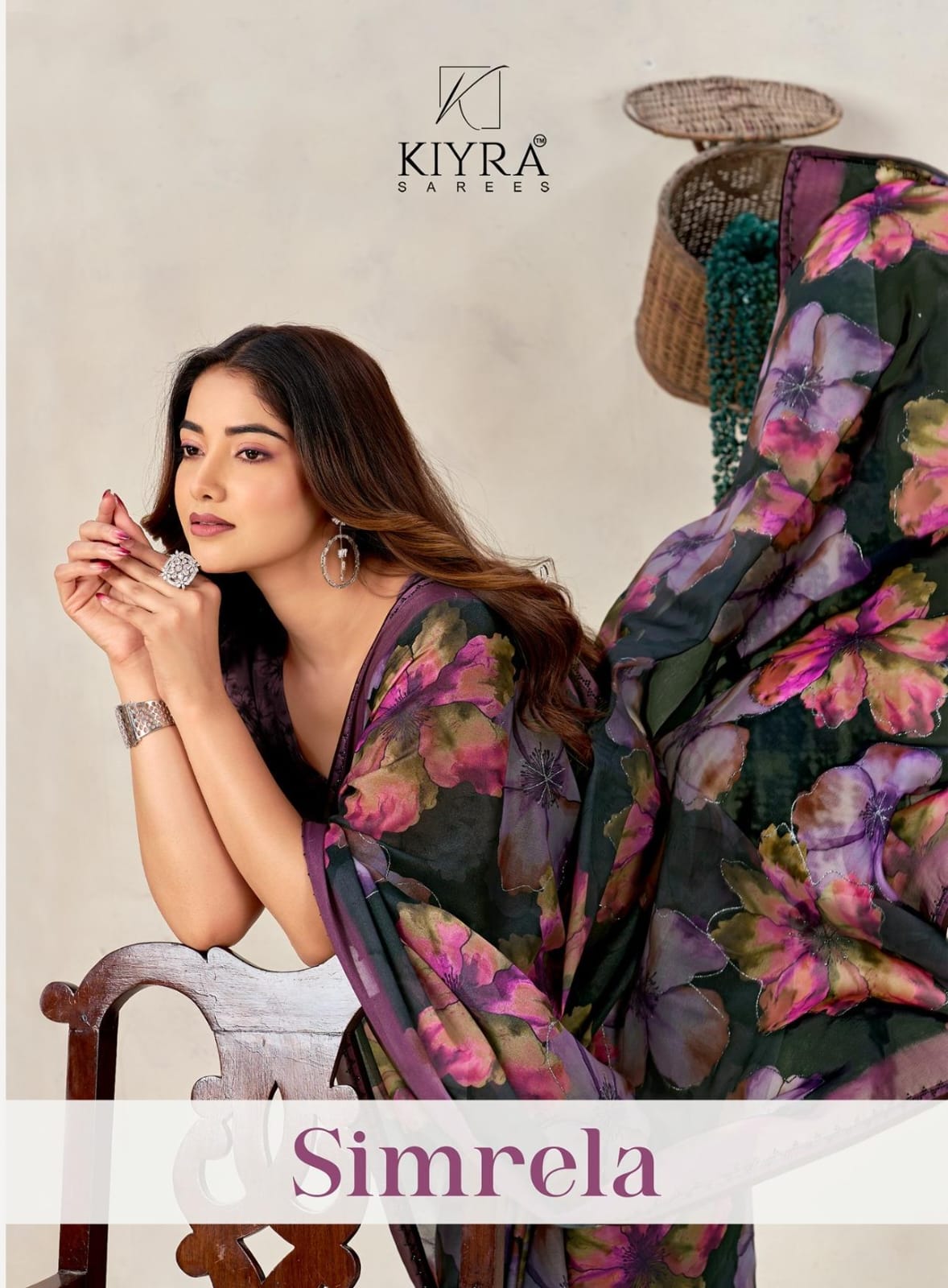 Simrela Kiyra Georgette Sarees Wholesale Price