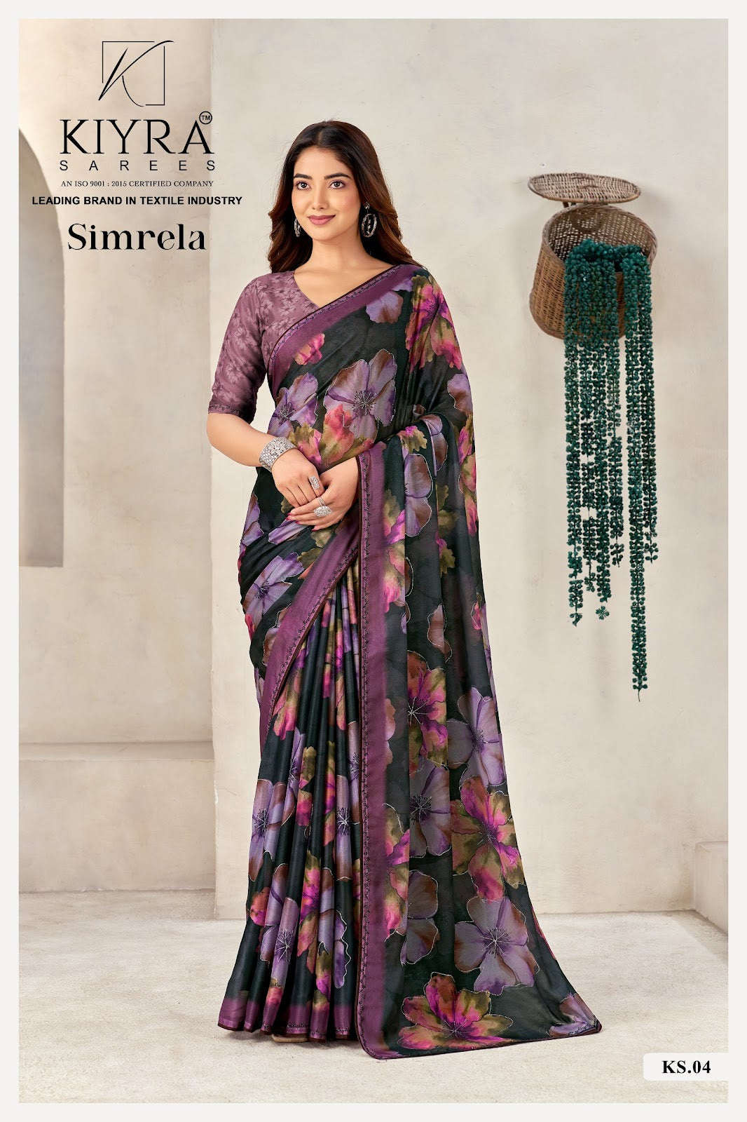 Simrela Kiyra Georgette Sarees Wholesale Price