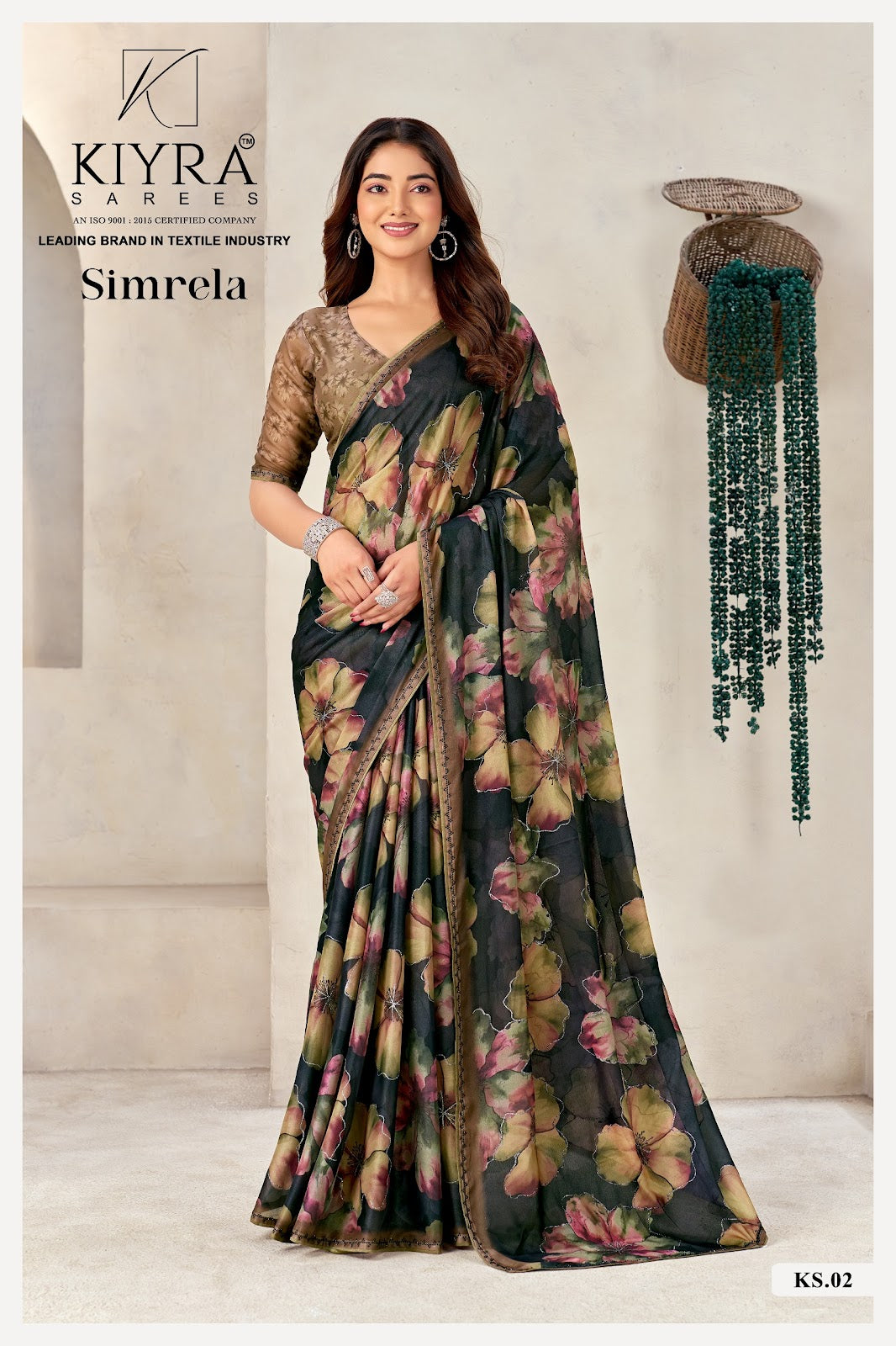 Simrela Kiyra Georgette Sarees Wholesale Price