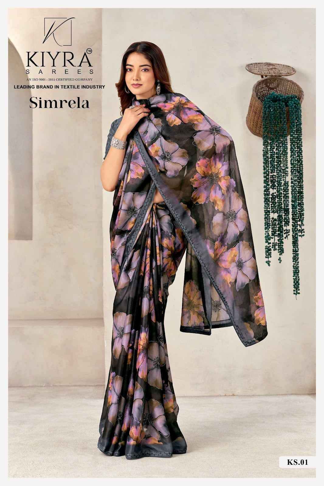 Simrela Kiyra Georgette Sarees Wholesale Price
