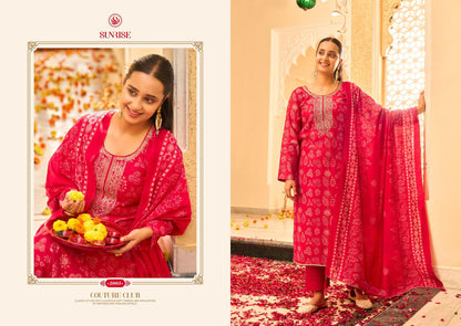 Simrela Silk Vol 2 Sunrise Modal Silk Pant Style Suits Wholesaler Gujarat
