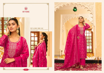 Simrela Silk Vol 2 Sunrise Modal Silk Pant Style Suits Wholesaler Gujarat