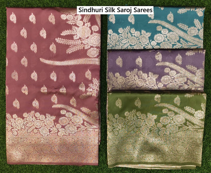 Sindhuri Silk Saroj Sarees Exporter Gujarat