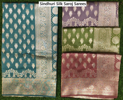 Sindhuri Silk Saroj Sarees Exporter Gujarat