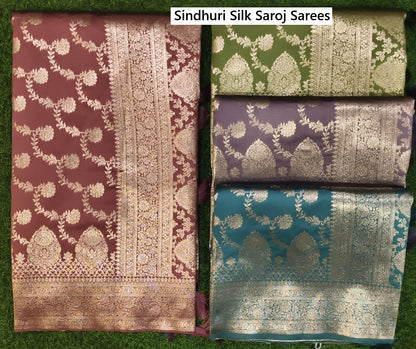 Sindhuri Silk Saroj Sarees Exporter Gujarat