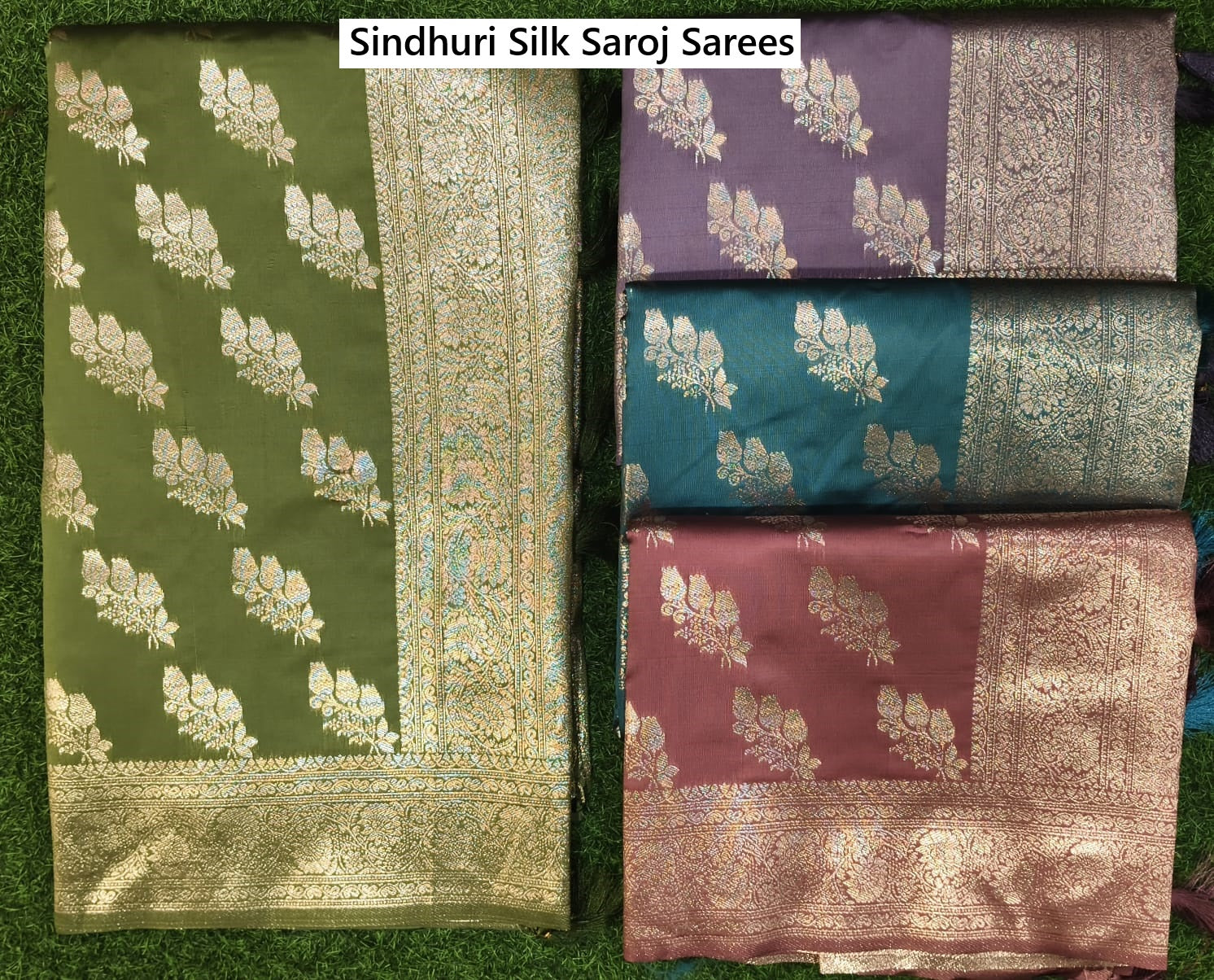 Sindhuri Silk Saroj Sarees Exporter Gujarat