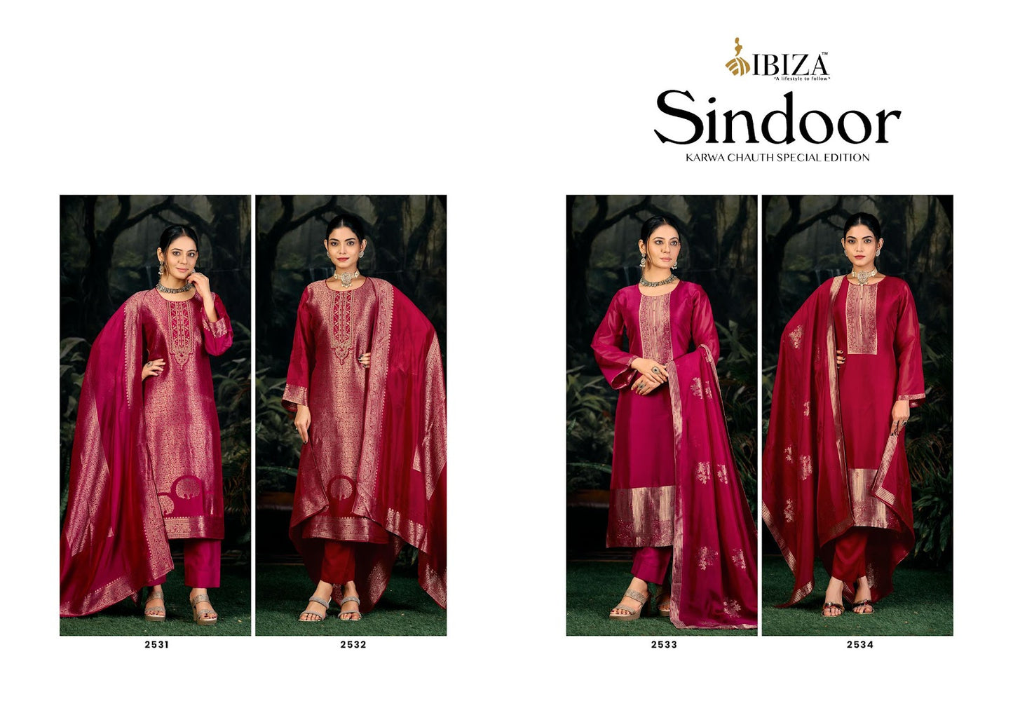 Sindoor Ibiza Banglori Silk Pant Style Suits Manufacturer