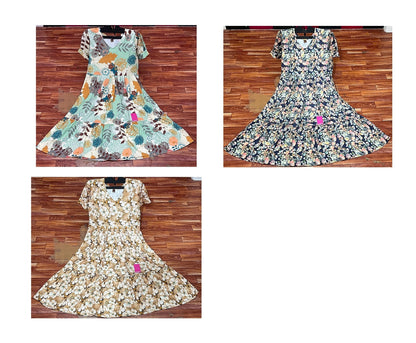 Sindoor Kanha Reyon Anarkali Kurtis Exporter