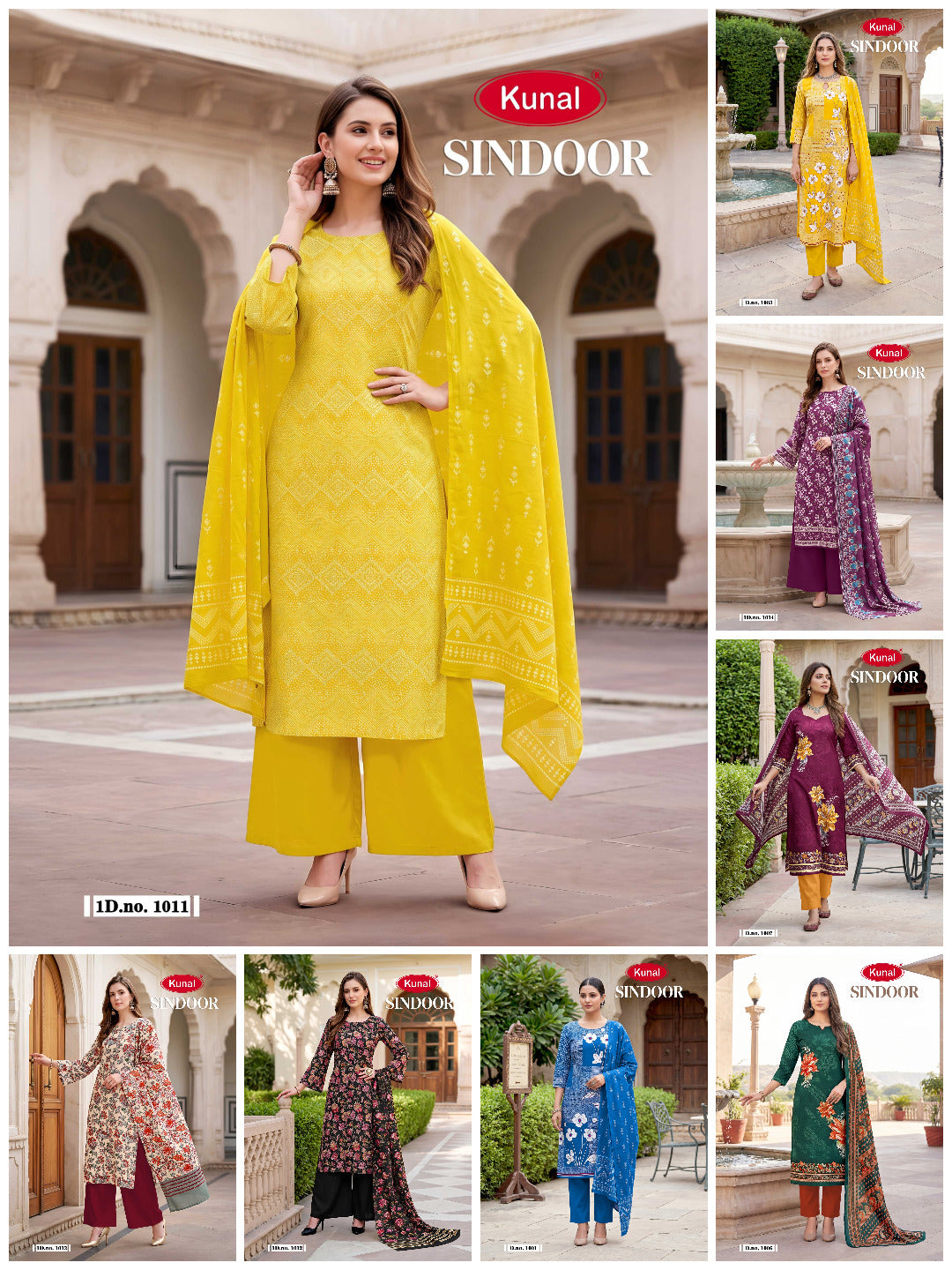 Sindoor Kunal Cotton Pant Style Suits Wholesaler Gujarat