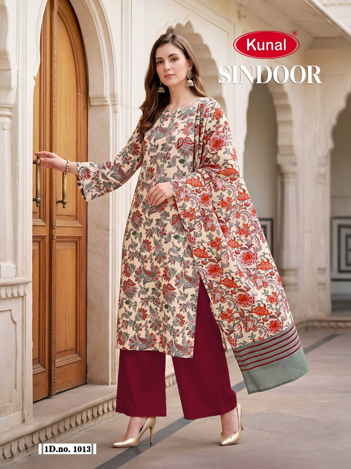 Sindoor Kunal Cotton Pant Style Suits Wholesaler Gujarat