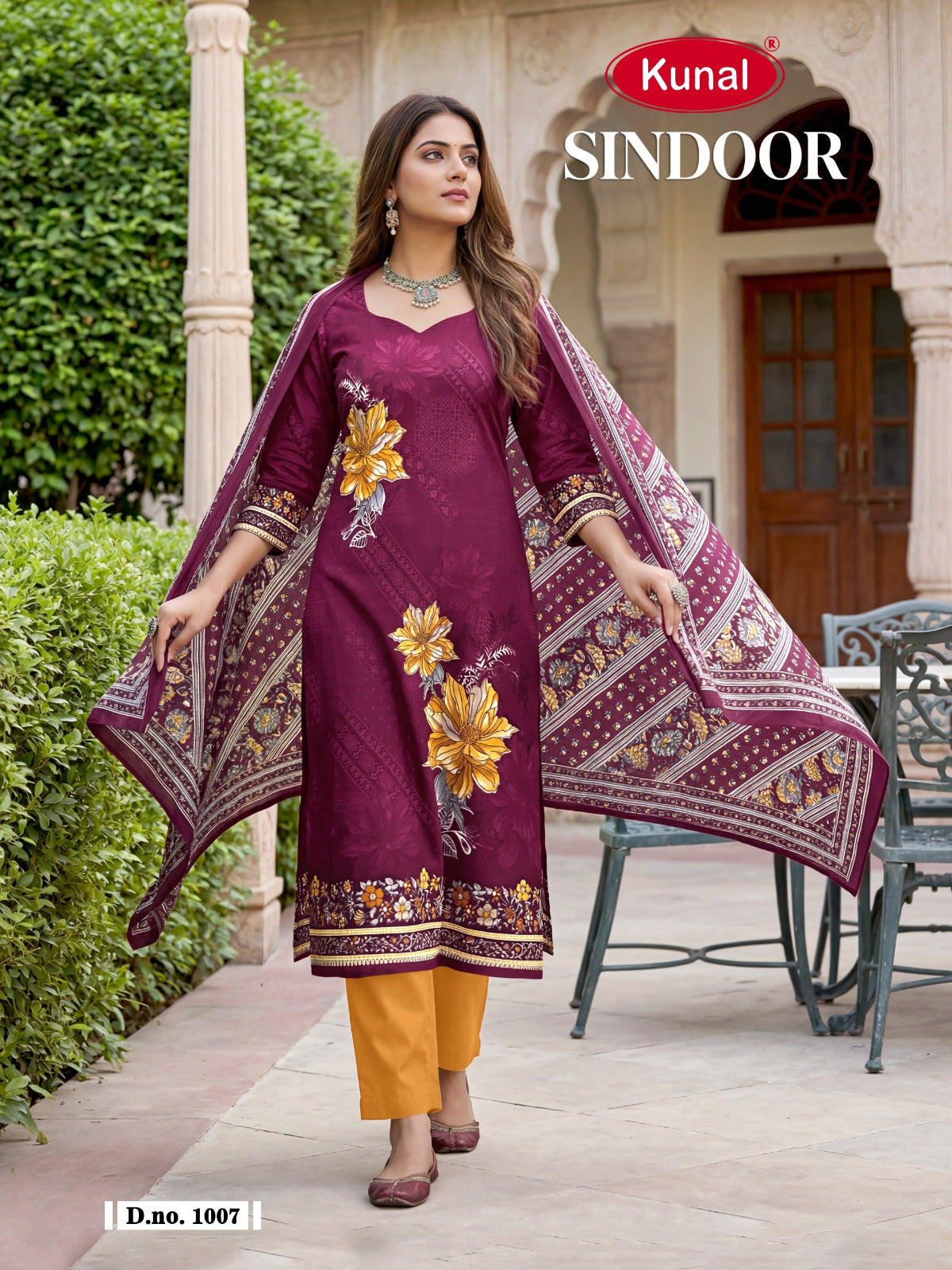 Sindoor Kunal Cotton Pant Style Suits Wholesaler Gujarat
