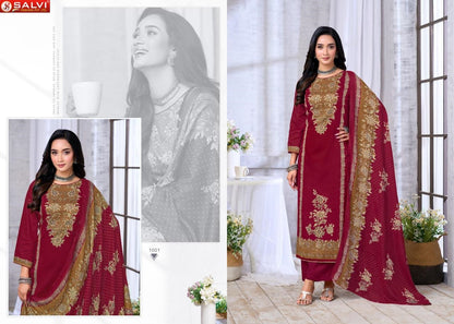 Sindoor Plus Salvi Fashion Jam Silk Pant Style Suits Wholesaler Gujarat