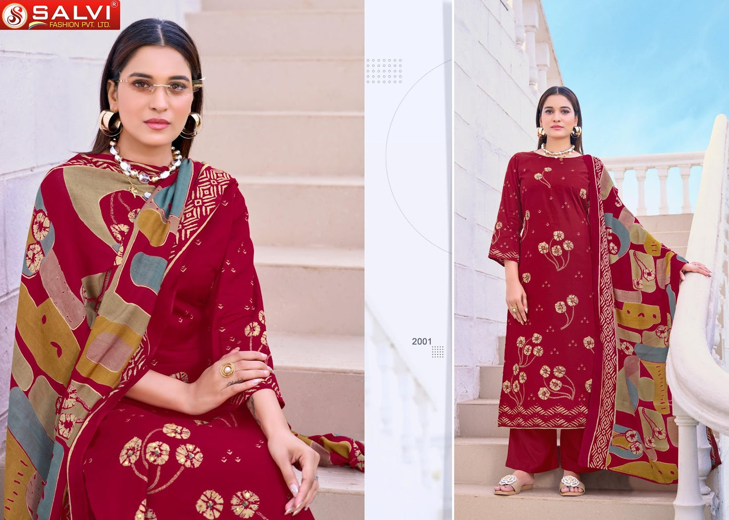 Sindoor Plus Vol 2 Salvi Fashion Jam Silk Pant Style Suits Wholesale