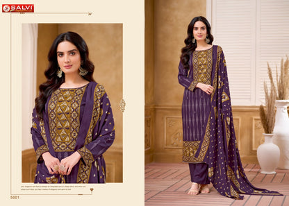 Sindoor Plus Vol 5 Salvi Fashion Jam Silk Pant Style Suits Wholesale