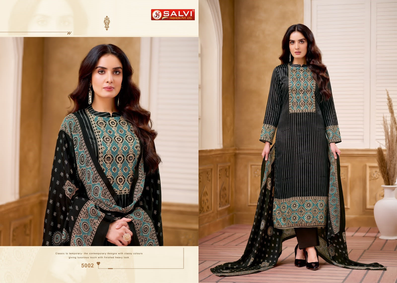 Sindoor Plus Vol 5 Salvi Fashion Jam Silk Pant Style Suits Wholesale